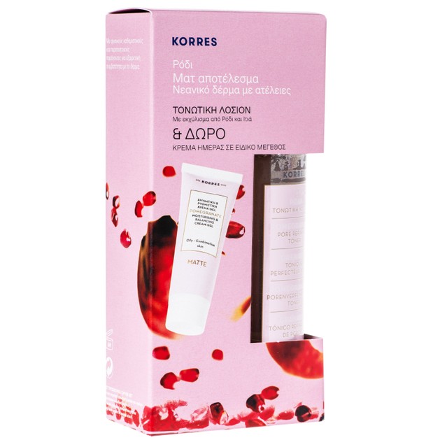 Korres Πακέτο Προσφοράς Pomegranate Pore Refining Toner 200ml & Δώρο Moisturising & Balancing Cream-Gel 16ml Korres Πακέτο Προσφοράς Pomegranate Pore Refining Toner 200ml & Δώρο Moisturising & Balancing Cream-Gel 16ml