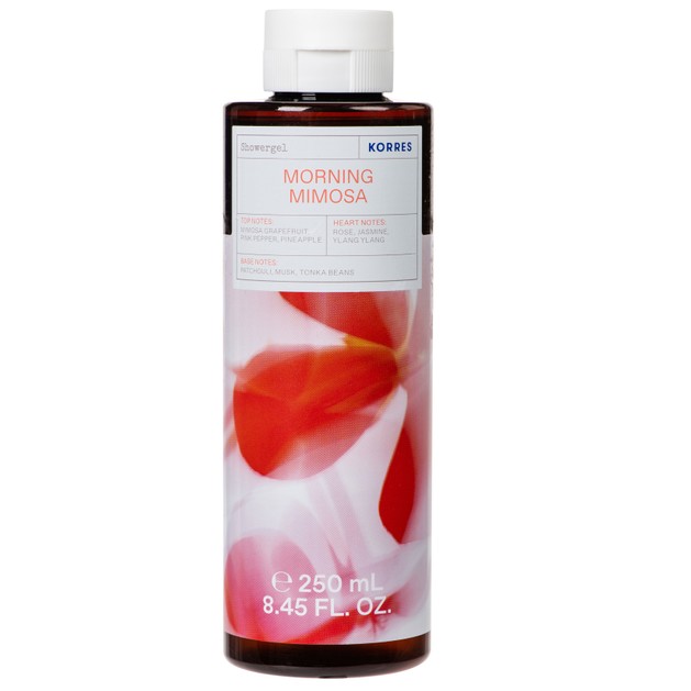 Korres Morning Mimosa Scented Showergel Αρωματικό Αφρόλουτρο με Ενυδατικούς Παράγοντες 250ml Korres Morning Mimosa Scented Showergel Αρωματικό Αφρόλουτρο με Ενυδατικούς Παράγοντες 250ml
