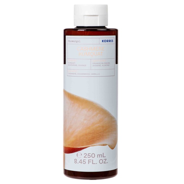 Korres Cashmere Kumquat Shower Gel 250ml Korres Cashmere Kumquat Shower Gel 250ml