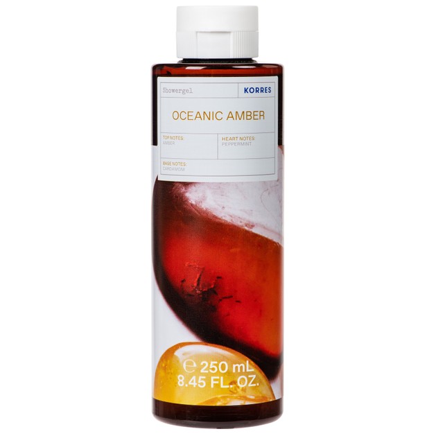 Korres Oceanic Amber Scented Shower Gel Αρωματικό Αφρόλουτρο με Ενυδατικούς Παράγοντες 250ml Korres Oceanic Amber Scented Shower Gel Αρωματικό Αφρόλουτρο με Ενυδατικούς Παράγοντες 250ml