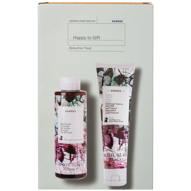 Korres Promo Seductive Treat Jasmine Showergel 250ml & Jasmine Body Milk 125ml σε Ειδική Τιμή Korres Promo Seductive Treat Jasmine Showergel 250ml & Jasmine Body Milk 125ml σε Ειδική Τιμή