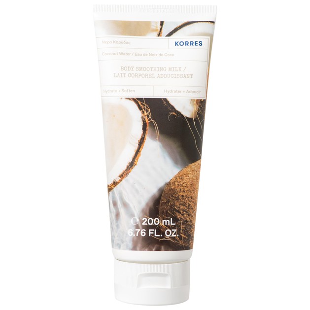 Korres Coconut Water Body Smoothing Milk 200ml Korres Coconut Water Body Smoothing Milk 200ml