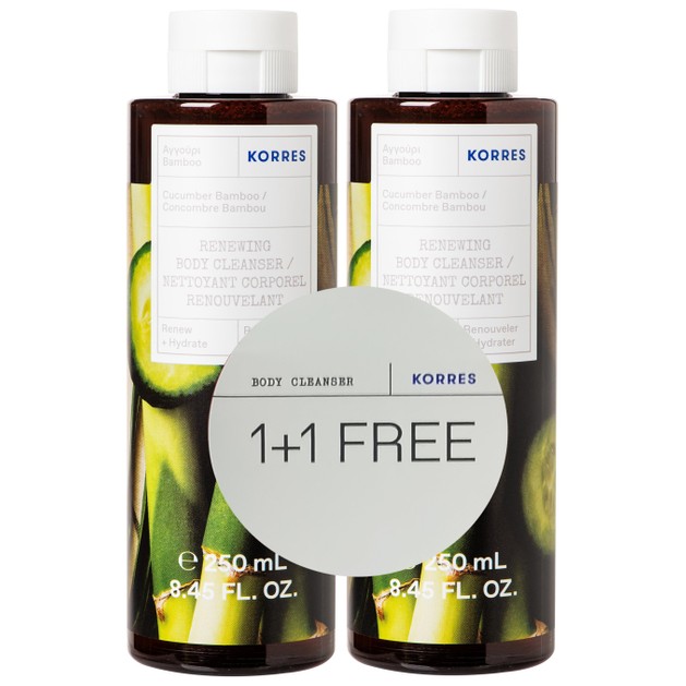 Korres Citrus Showergel 1+1 Δώρο 2χ250ml Korres Citrus Showergel 1+1 Δώρο 2χ250ml
