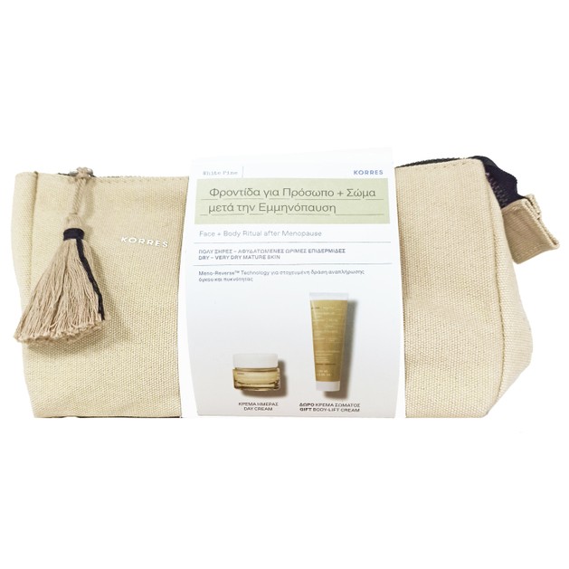 Korres Πακέτο Προσφοράς White Pine Day Cream Dry Mature Skin 40ml & Δώρο Body-Lift Cream 125ml & Νεσεσέρ Korres Πακέτο Προσφοράς White Pine Day Cream Dry Mature Skin 40ml & Δώρο Body-Lift Cream 125ml & Νεσεσέρ