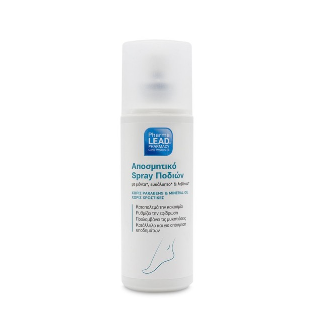 Pharmalead Αποσμητικό Spray Ποδιών Προστασίας & Περιποίησης 100ml Pharmalead Αποσμητικό Spray Ποδιών Προστασίας & Περιποίησης 100ml