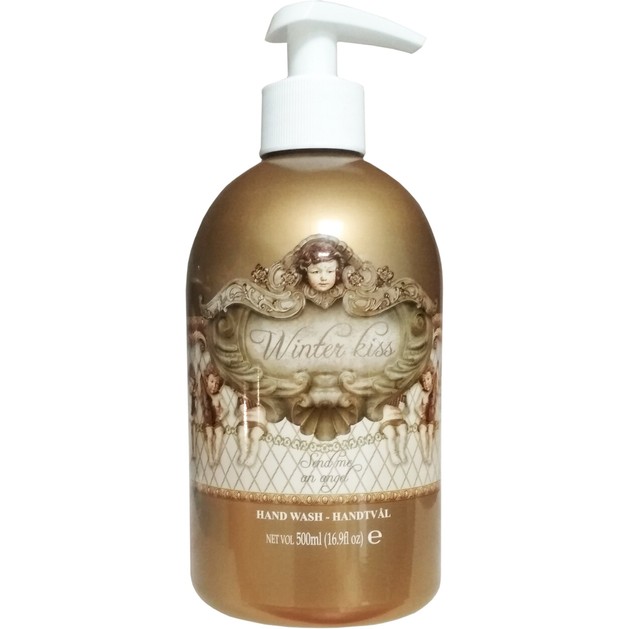 Garden Of Panthenols Christmas Winter Kiss Hand Wash Πλούσιο Κρεμοσάπουνο Χεριών 500ml Garden Of Panthenols Christmas Winter Kiss Hand Wash Πλούσιο Κρεμοσάπουνο Χεριών 500ml