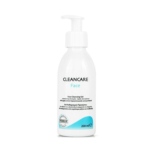 Synchroline Cleancare Face Cleansing Gel Τζελ Καθαρισμού Προσώπου 200ml Synchroline Cleancare Face Cleansing Gel Τζελ Καθαρισμού Προσώπου 200ml