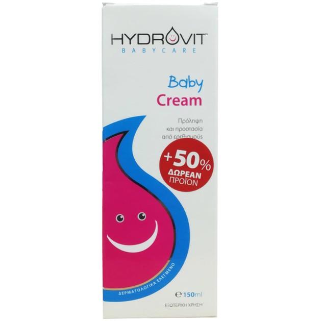 Hydrovit Baby care Baby Cream 150ml Hydrovit Baby care Baby Cream 150ml
