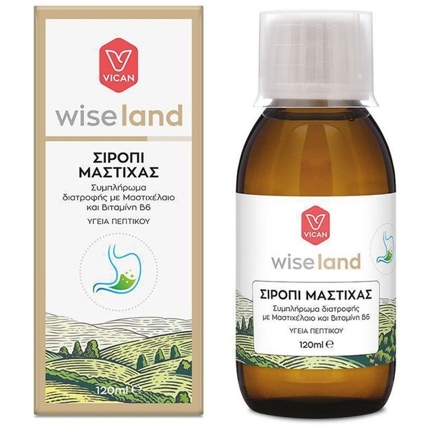 Vican Wiseland Σιρόπι Μαστίχας 120ml Vican Wiseland Σιρόπι Μαστίχας 120ml
