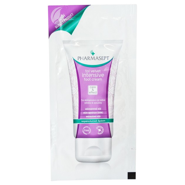Δείγμα Pharmasept Tol Velvet Intense Foot Cream Κρέμα Ποδιών που Απαλλάσσει Άμεσα από τις Σκληρύνσεις & Επουλώνει Σκασίματα 5ml Δείγμα Pharmasept Tol Velvet Intense Foot Cream Κρέμα Ποδιών που Απαλλάσσει Άμεσα από τις Σκληρύνσεις & Επουλώνει Σκασίματα 5ml