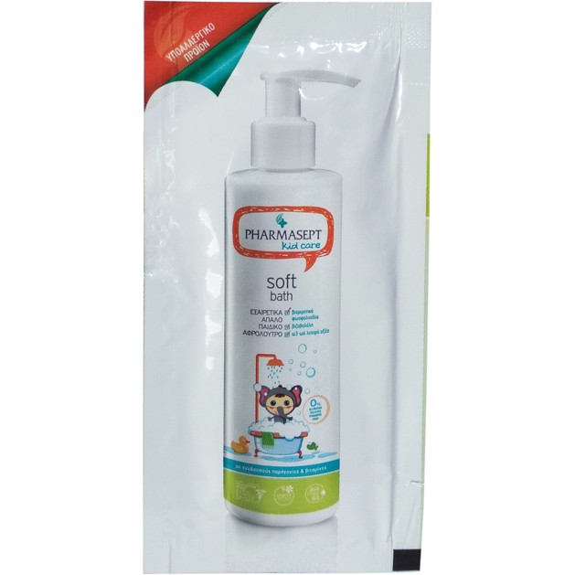 Δείγμα Pharmasept Kid Care Soft Bath Απαλό Υποαλλεργικό Αφρόλουτρο για την Ευαίσθητη Παιδική Επιδερμίδα 5ml Δείγμα Pharmasept Kid Care Soft Bath Απαλό Υποαλλεργικό Αφρόλουτρο για την Ευαίσθητη Παιδική Επιδερμίδα 5ml