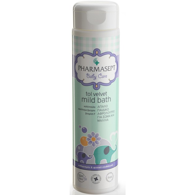 Δώρο Pharmasept Tol Velvet Baby Mild Bath Παιδικό Αφρόλουτρο για Σώμα & Μαλλιά Χωρίς Αλκάλια ή Σαπούνι με Ουδέτερο pH7, 40ml Δώρο Pharmasept Tol Velvet Baby Mild Bath Παιδικό Αφρόλουτρο για Σώμα & Μαλλιά Χωρίς Αλκάλια ή Σαπούνι με Ουδέτερο pH7, 40ml