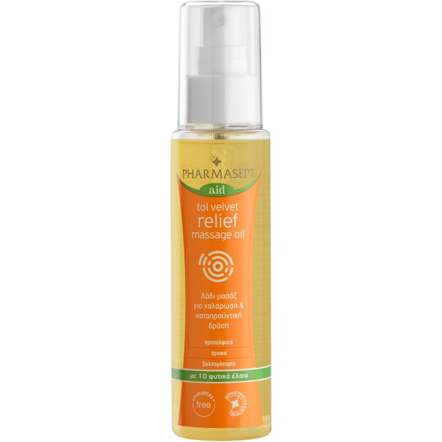 Pharmasept Aid Tol Velvet Relief Massage Oil 100ml Pharmasept Aid Tol Velvet Relief Massage Oil 100ml