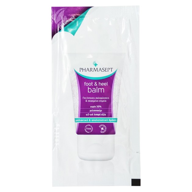 Δείγμα Pharmasept Foot & Heel Balm Μαλακτική & Απολεπιστική Δράση για Έντονες Σκληρύνσεις & Σκασμένα Σημεία 3ml Δείγμα Pharmasept Foot & Heel Balm Μαλακτική & Απολεπιστική Δράση για Έντονες Σκληρύνσεις & Σκασμένα Σημεία 3ml