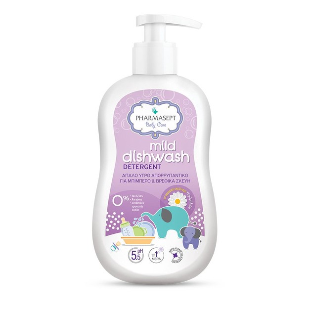 Pharmasept Mild Dishwash Detergent Απαλό Απορρυπαντικό για Μπιμπερό & Βρεφικά Σκεύη 400ml Pharmasept Mild Dishwash Detergent Απαλό Απορρυπαντικό για Μπιμπερό & Βρεφικά Σκεύη 400ml
