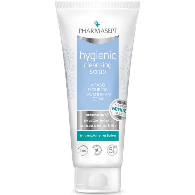 Pharmasept Hygienic Cleansing Scrub Απαλό Scrub Καθαρισμού για Πρόσωπο & Σώμα 200ml Pharmasept Hygienic Cleansing Scrub Απαλό Scrub Καθαρισμού για Πρόσωπο & Σώμα 200ml