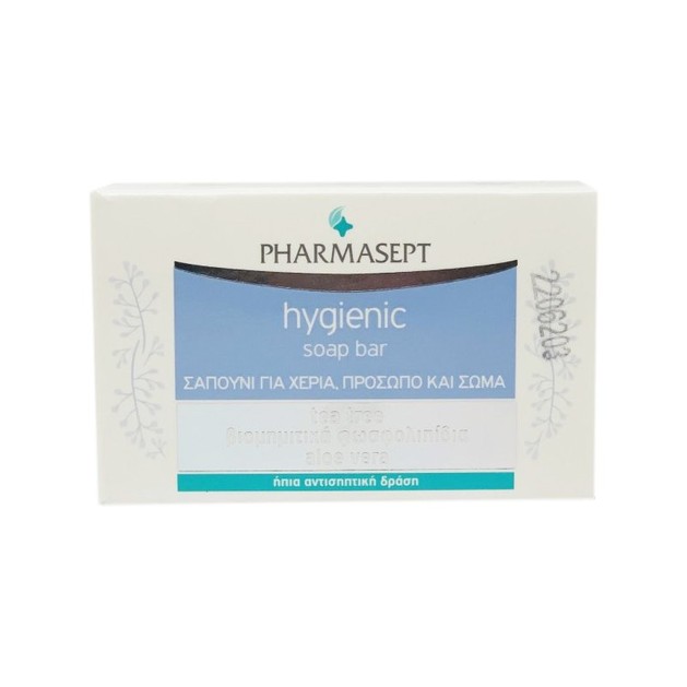 Pharmasept Hygienic Soap Bar Σαπούνι με Ήπια Αντισηπτική Δράση για Χέρια, Πρόσωπο, Σώμα 100gr Pharmasept Hygienic Soap Bar Σαπούνι με Ήπια Αντισηπτική Δράση για Χέρια, Πρόσωπο, Σώμα 100gr