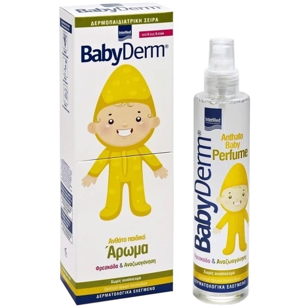 Babyderm Anthato Baby Parfum Παιδικό Άρωμα Χωρίς Οινόπνευμα 200ml Babyderm Anthato Baby Parfum Παιδικό Άρωμα Χωρίς Οινόπνευμα 200ml