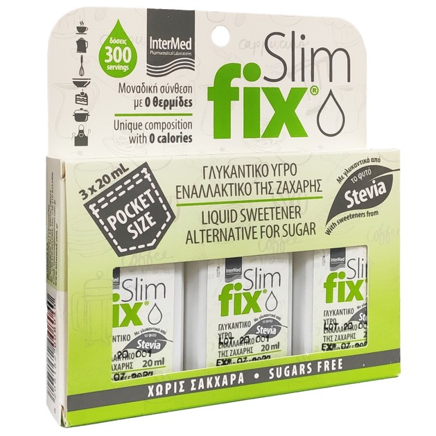 Intermed Slim Fix Pocket Size 3x20ml Intermed Slim Fix Pocket Size 3x20ml