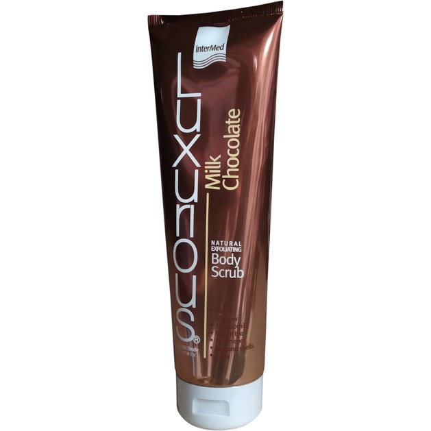 Luxurious Natural Exfoliating Body Scrub Milk Chocolate Απολεπιστικό Σώματος με Γλυκό Άρωμα Σοκολάτας 300ml Luxurious Natural Exfoliating Body Scrub Milk Chocolate Απολεπιστικό Σώματος με Γλυκό Άρωμα Σοκολάτας 300ml