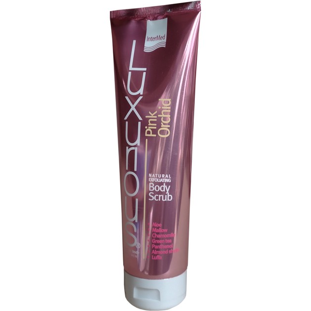 Luxurious Natural Exfoliating Body Scrub Pink Orchid Απολεπιστικό Σώματος με Εξωτικό Άρωμα Ροζ Ορχιδέας 300ml Luxurious Natural Exfoliating Body Scrub Pink Orchid Απολεπιστικό Σώματος με Εξωτικό Άρωμα Ροζ Ορχιδέας 300ml