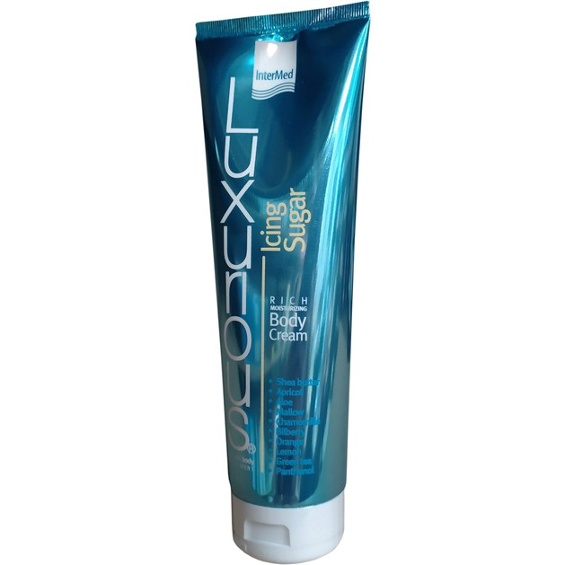 Luxurious Rich Moisturizing Body Cream Icing Sugar Ενυδατική Κρέμα Σώματος με Γλυκό Άρωμα Ζάχαρης 300ml Luxurious Rich Moisturizing Body Cream Icing Sugar Ενυδατική Κρέμα Σώματος με Γλυκό Άρωμα Ζάχαρης 300ml