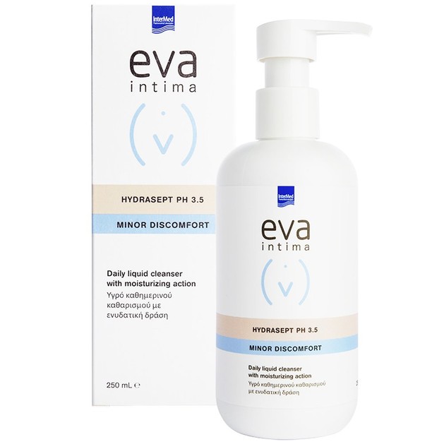 Intermed Eva Intima Hydrasept pH 3.5 Minor Discomfort 250ml Intermed Eva Intima Hydrasept pH 3.5 Minor Discomfort 250ml