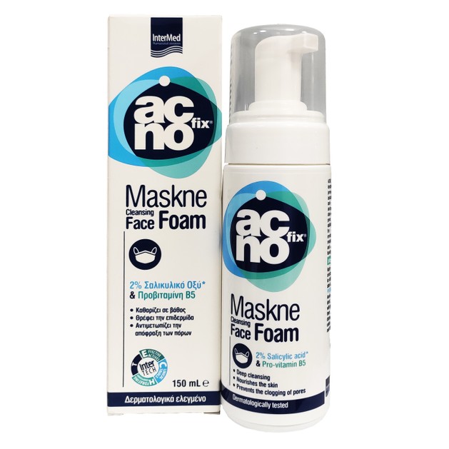 Acnofix Maskne Cleansing Face Foam 150ml Acnofix Maskne Cleansing Face Foam 150ml