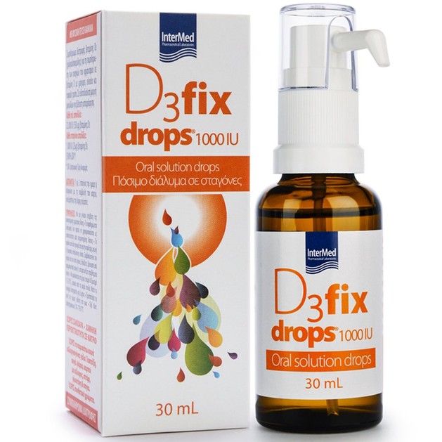 Intermed D3 Fix Drops 1000 IU 30ml Intermed D3 Fix Drops 1000 IU 30ml