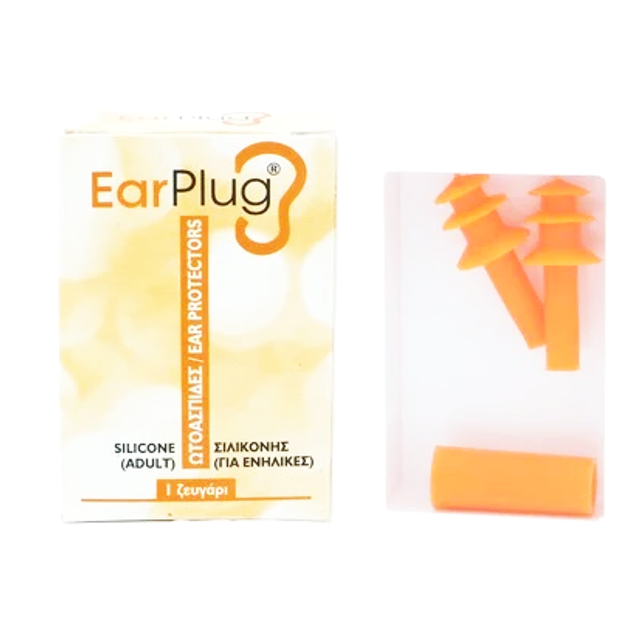 Vitorgan Earplug Silicone Adult Ear Protectors Ωτοασπίδες Σιλικόνης για Ενήλικες 1 ζευγάρι Vitorgan Earplug Silicone Adult Ear Protectors Ωτοασπίδες Σιλικόνης για Ενήλικες 1 ζευγάρι