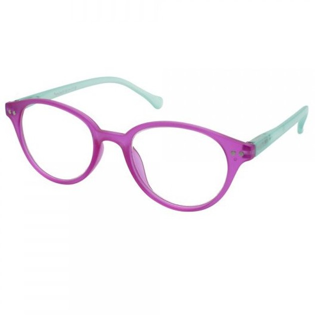 Eyelead Γυαλιά Διαβάσματος Unisex Μωβ - Τυρκουάζ Κοκκάλινο Ε171 Eyelead Γυαλιά Διαβάσματος Unisex Μωβ - Τυρκουάζ Κοκκάλινο Ε171