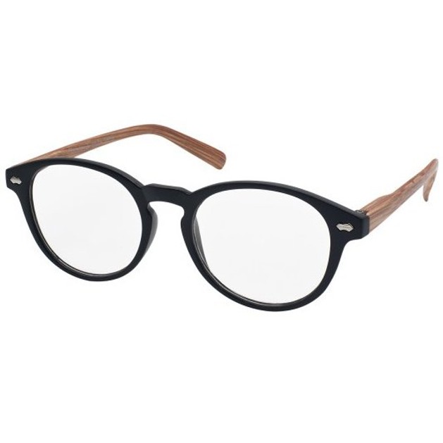 Eyelead Γυαλιά Διαβάσματος Unisex Μαύρο με Ξύλινο Βραχίονα Ε187 Eyelead Γυαλιά Διαβάσματος Unisex Μαύρο με Ξύλινο Βραχίονα Ε187