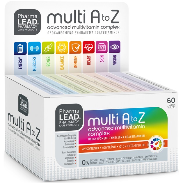 Pharmalead Multi A to Z 60tabs Pharmalead Multi A to Z 60tabs