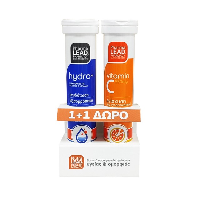 PharmaLead Hydro+ 20 Αναβρ. Δισκία + Δώρο Βιταμίνη C 550mg 20 Αναβρ. Δισκία PharmaLead Hydro+ 20 Αναβρ. Δισκία + Δώρο Βιταμίνη C 550mg 20 Αναβρ. Δισκία