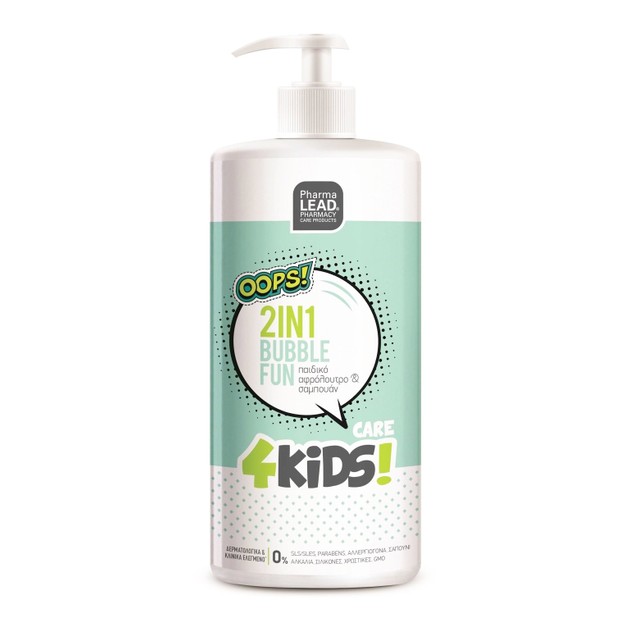 Pharmalead 4Kids Bubble Fun 2 σε 1 Παιδικό Αφρόλουτρο & Σαμπουάν 1lt Pharmalead 4Kids Bubble Fun 2 σε 1 Παιδικό Αφρόλουτρο & Σαμπουάν 1lt