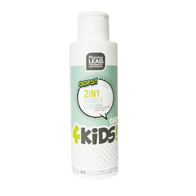 Pharmalead 4Kids Bubble Fun 2 σε 1 Παιδικό Αφρόλουτρο & Σαμπουάν 100ml Pharmalead 4Kids Bubble Fun 2 σε 1 Παιδικό Αφρόλουτρο & Σαμπουάν 100ml