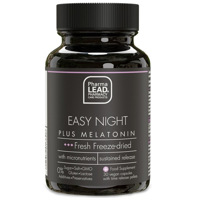 Pharmalead Black Range Easy Night Plus Melatonin 30veg.caps Pharmalead Black Range Easy Night Plus Melatonin 30veg.caps