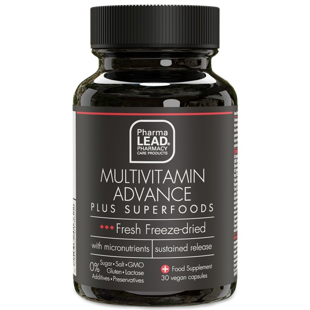 Pharmalead Black Range Multivitamin Advance Plus Superfoods 30veg.caps Pharmalead Black Range Multivitamin Advance Plus Superfoods 30veg.caps