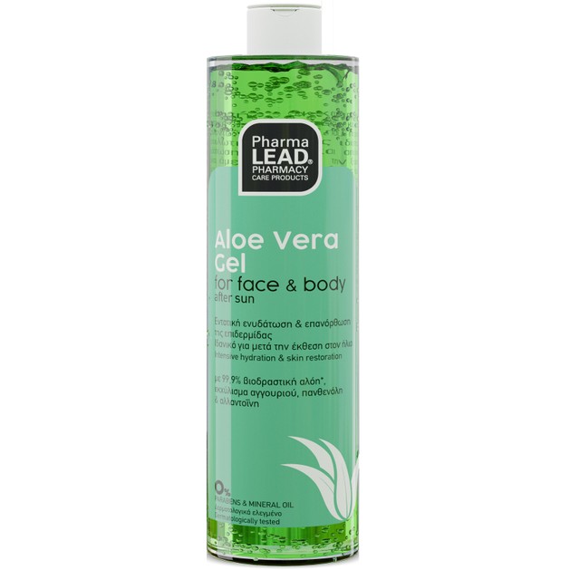 PharmaLead Aloe Vera Gel After Sun for Face & Body 300ml PharmaLead Aloe Vera Gel After Sun for Face & Body 300ml