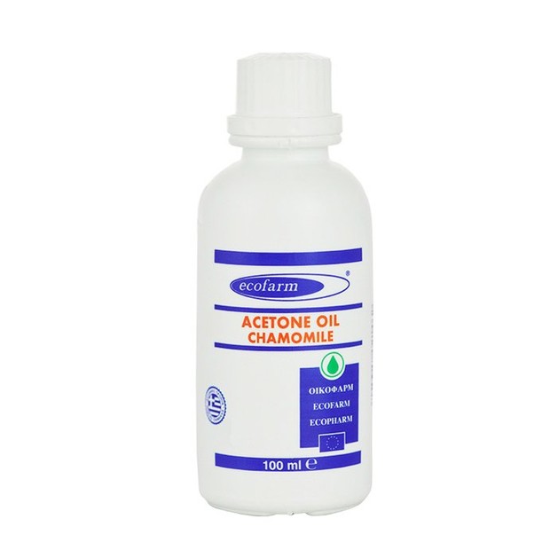 Ecofarm Aceton Oil Chamomile Ασετόν Εμπλουτισμένο με Έλαιο Χαμομηλιού 100ml Ecofarm Aceton Oil Chamomile Ασετόν Εμπλουτισμένο με Έλαιο Χαμομηλιού 100ml