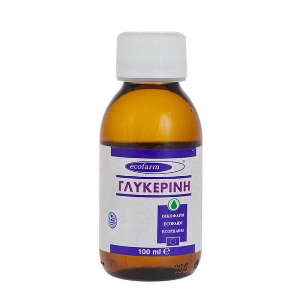 Ecofarm Γλυκερίνη σε Γυάλινη Συσκευασία 100ml Ecofarm Γλυκερίνη σε Γυάλινη Συσκευασία 100ml