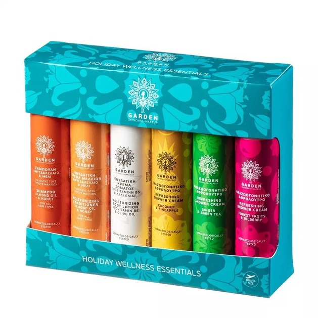 Garden of Panthenols Holiday Wellness Essentials Πλήρες Πακέτο Περιποίησης Μαλλιών - Σώματος 6x50ml Garden of Panthenols Holiday Wellness Essentials Πλήρες Πακέτο Περιποίησης Μαλλιών - Σώματος 6x50ml