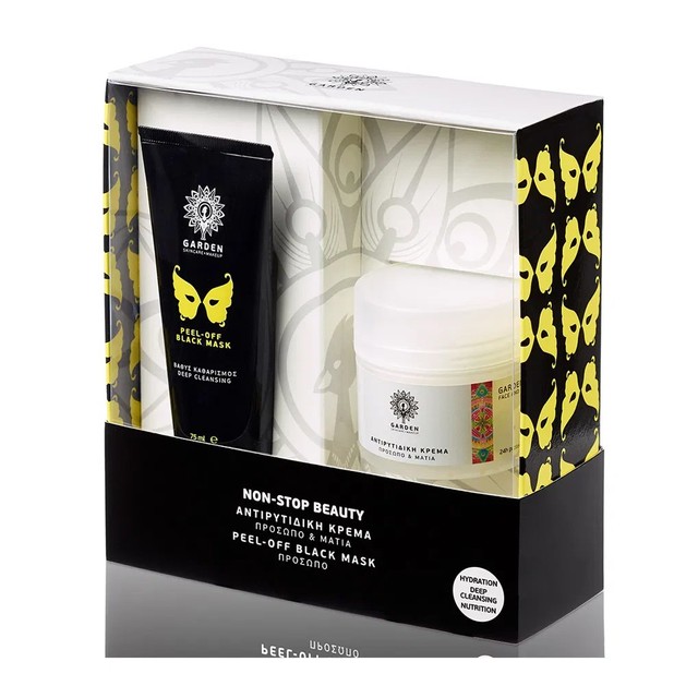 Garden Πακέτο Προσφοράς Peel-Off Black Mask 75ml & Δώρο Αντιρυτιδική Προσώπου Ματιών 50ml Garden Πακέτο Προσφοράς Peel-Off Black Mask 75ml & Δώρο Αντιρυτιδική Προσώπου Ματιών 50ml