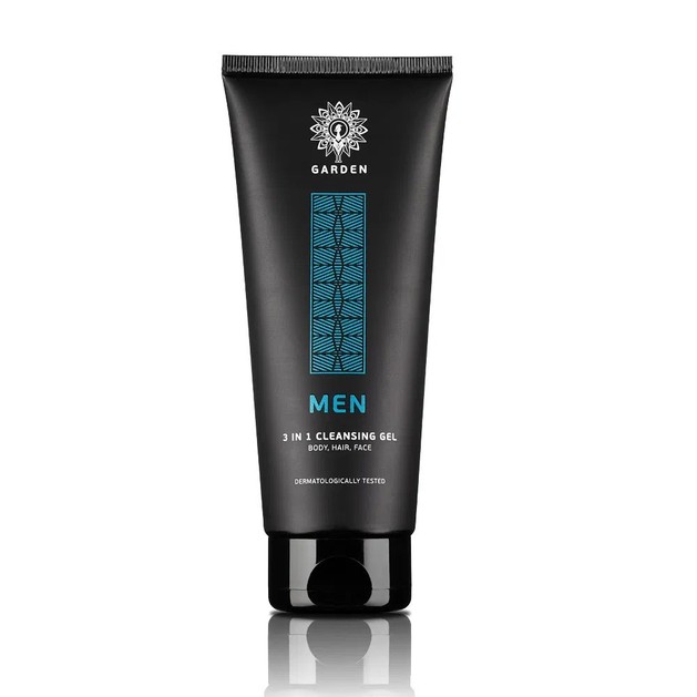 Garden Men 3 in 1 Cleansing Gel for Body, Hair & Face 200ml Garden Men 3 in 1 Cleansing Gel for Body, Hair & Face 200ml