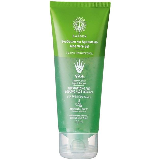 Garden Moisturising & Cooling Aloe Vera Face & Body Gel 100ml Garden Moisturising & Cooling Aloe Vera Face & Body Gel 100ml
