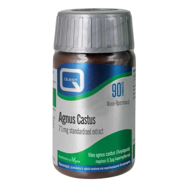Quest Agnus Castus 71mg Standardised Extract 90tabs Quest Agnus Castus 71mg Standardised Extract 90tabs