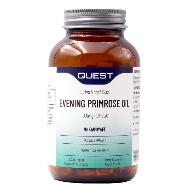 Quest Primrose Oil 1000mg 90caps Quest Primrose Oil 1000mg 90caps