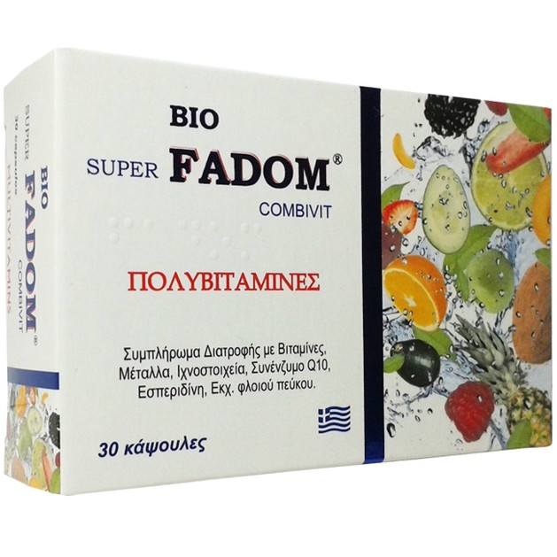 Medichrom Super Fadom Combivit Multivitamins 30caps Medichrom Super Fadom Combivit Multivitamins 30caps