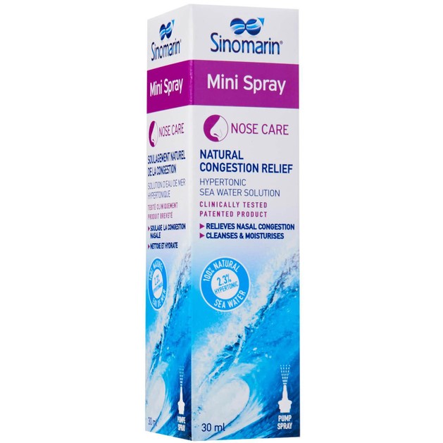 Sinomarin Mini Spray Φυσική Αποσυμφόρηση Της Ρινικής Κοιλότητας Συσκευασία Τσέπης 30ml σε Ειδική Τιμή Sinomarin Mini Spray Φυσική Αποσυμφόρηση Της Ρινικής Κοιλότητας Συσκευασία Τσέπης 30ml σε Ειδική Τιμή