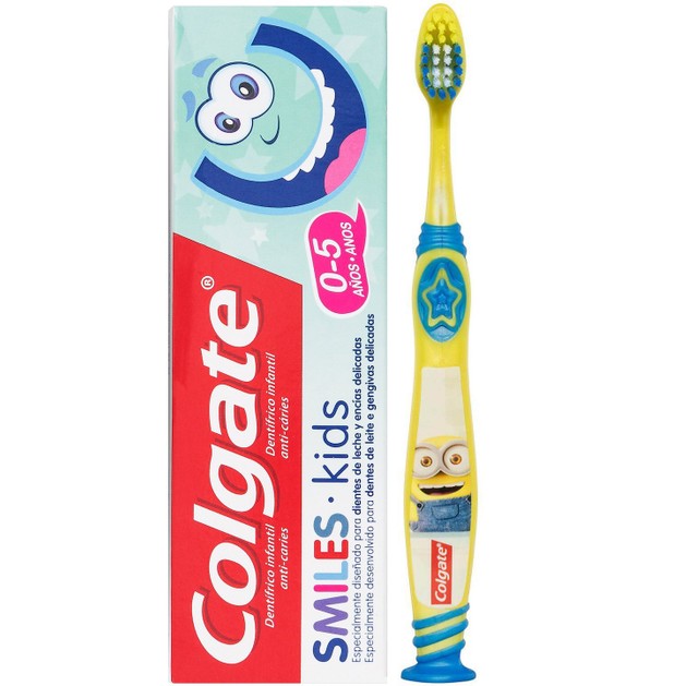 Colgate Πακέτο Προσφοράς Minions Kids Soft Παιδική Οδοντόβουρτσα 2-6 Ετών & Δώρο Smiles Kids Παιδική Οδοντόκρεμα 0-5 Ετών 50ml Colgate Πακέτο Προσφοράς Minions Kids Soft Παιδική Οδοντόβουρτσα 2-6 Ετών & Δώρο Smiles Kids Παιδική Οδοντόκρεμα 0-5 Ετών 50ml